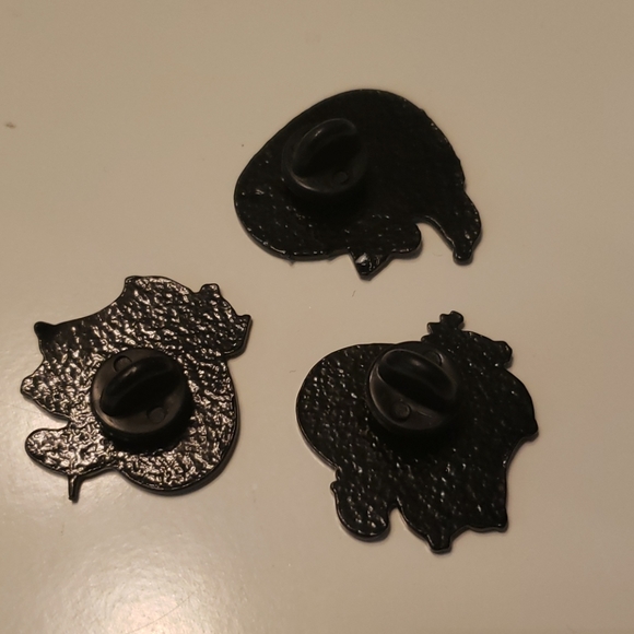 Lot of 3 Sloth Enamel Pin Brooch - Picture 5 of 6